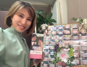 爽やかな笑顔が魅力的な可愛い女性が無料相談にご来店♪ 彼女は１ヶ月間自分磨きを頑...